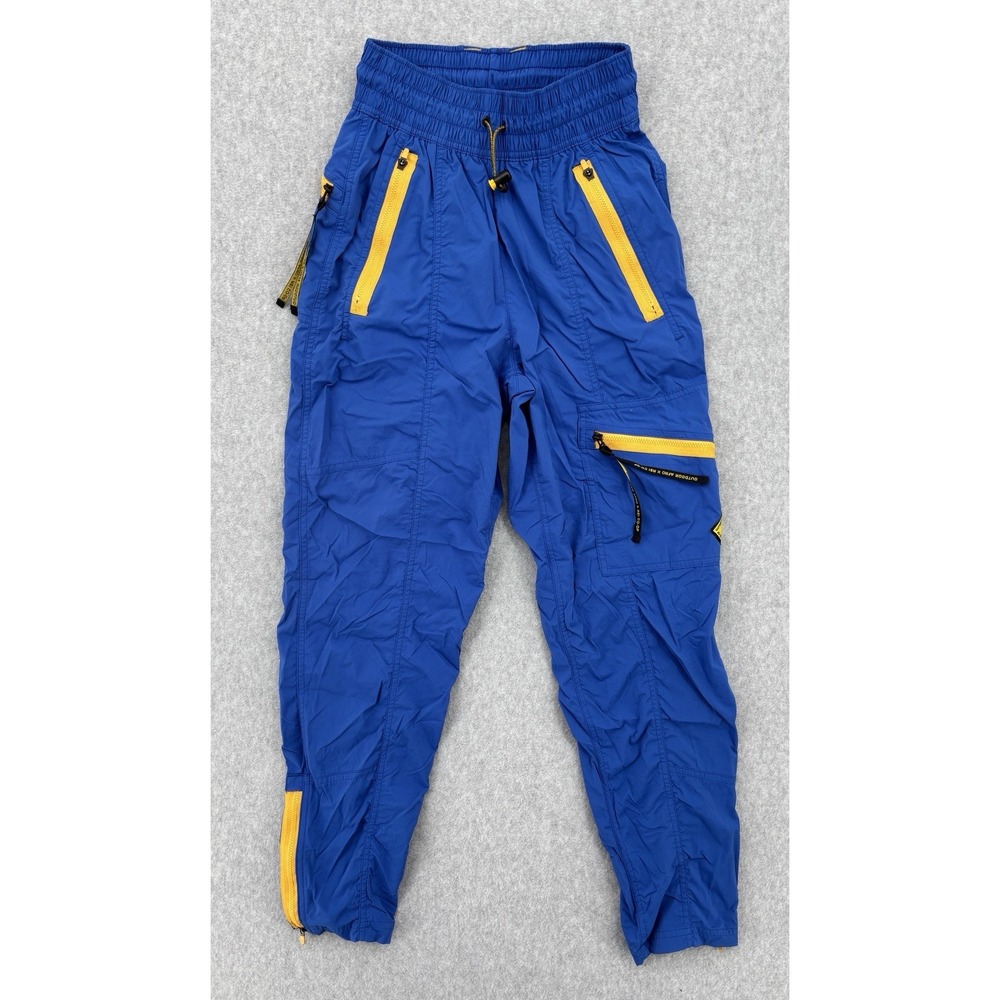 REI Co-op x Outdoor Afro Women's Size 2 Blue Cargo Hiking Pants Nylon